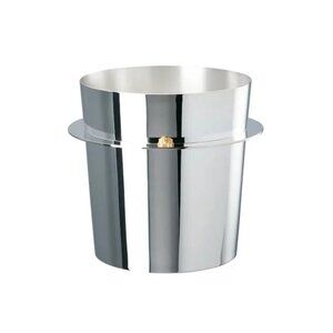 Versace Rosenthal Bar Stainless Steel Champagne cooler 8 inch 69141-321598-05849
